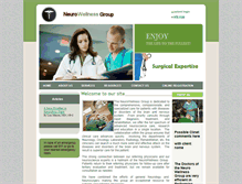 Tablet Screenshot of neurowellnessgroup.com
